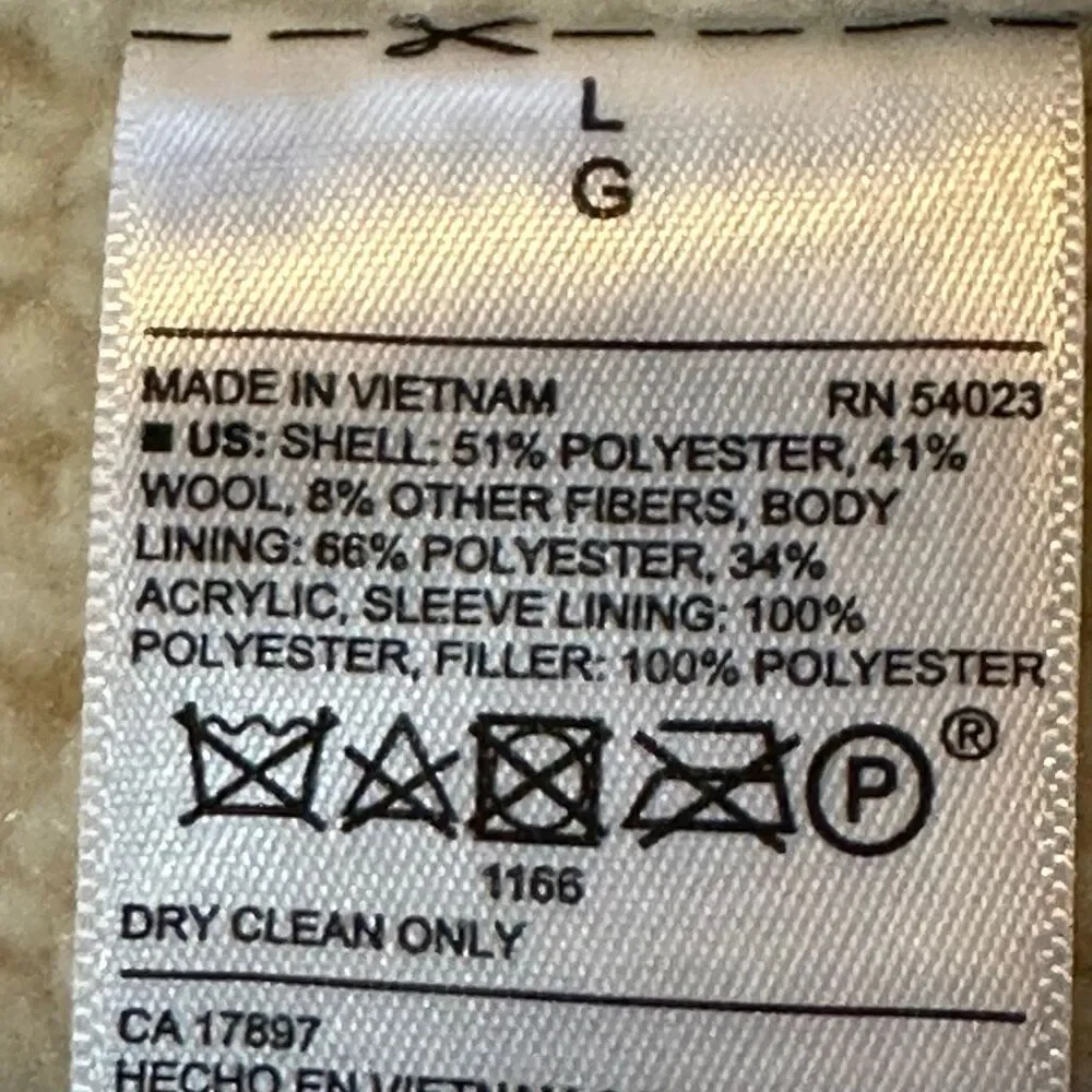 Old Navy Plaid Sherpa-Lined Jacket Red Black White | Men Size Large - Picture 9 of 12